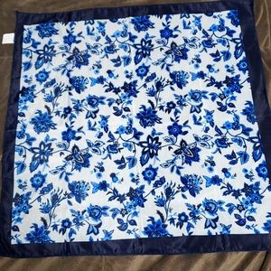 Blue Flower Bandana